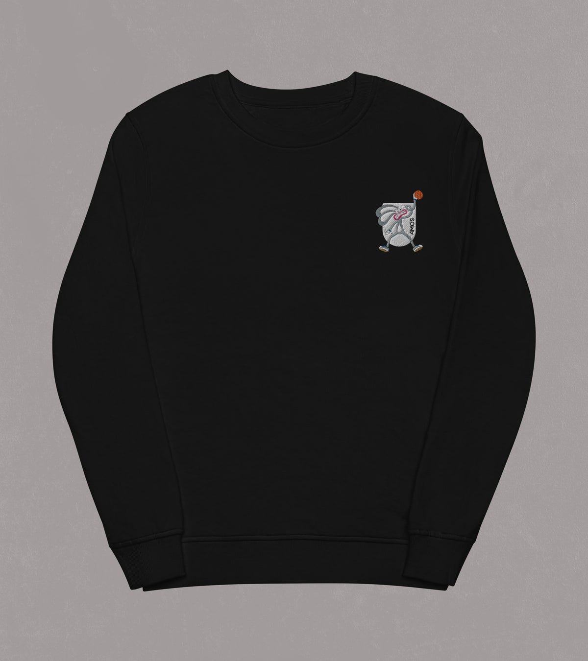 Embroidered Organic Sweatshirts - Why So Serious