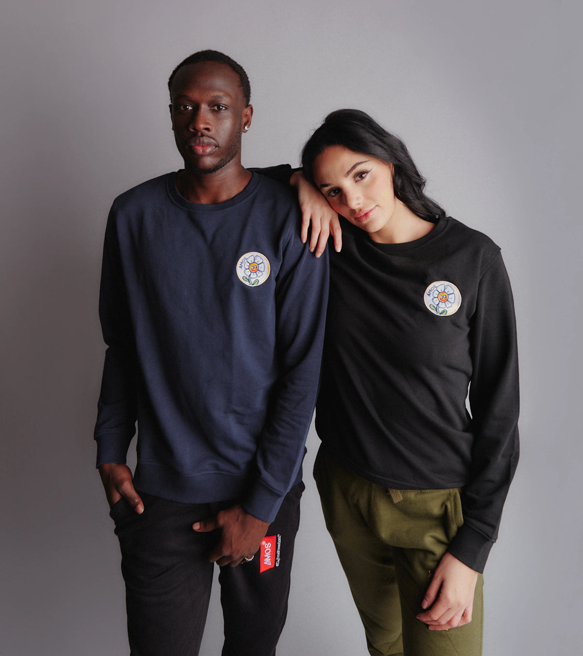 Embroidered Organic Sweatshirts - Why So Serious